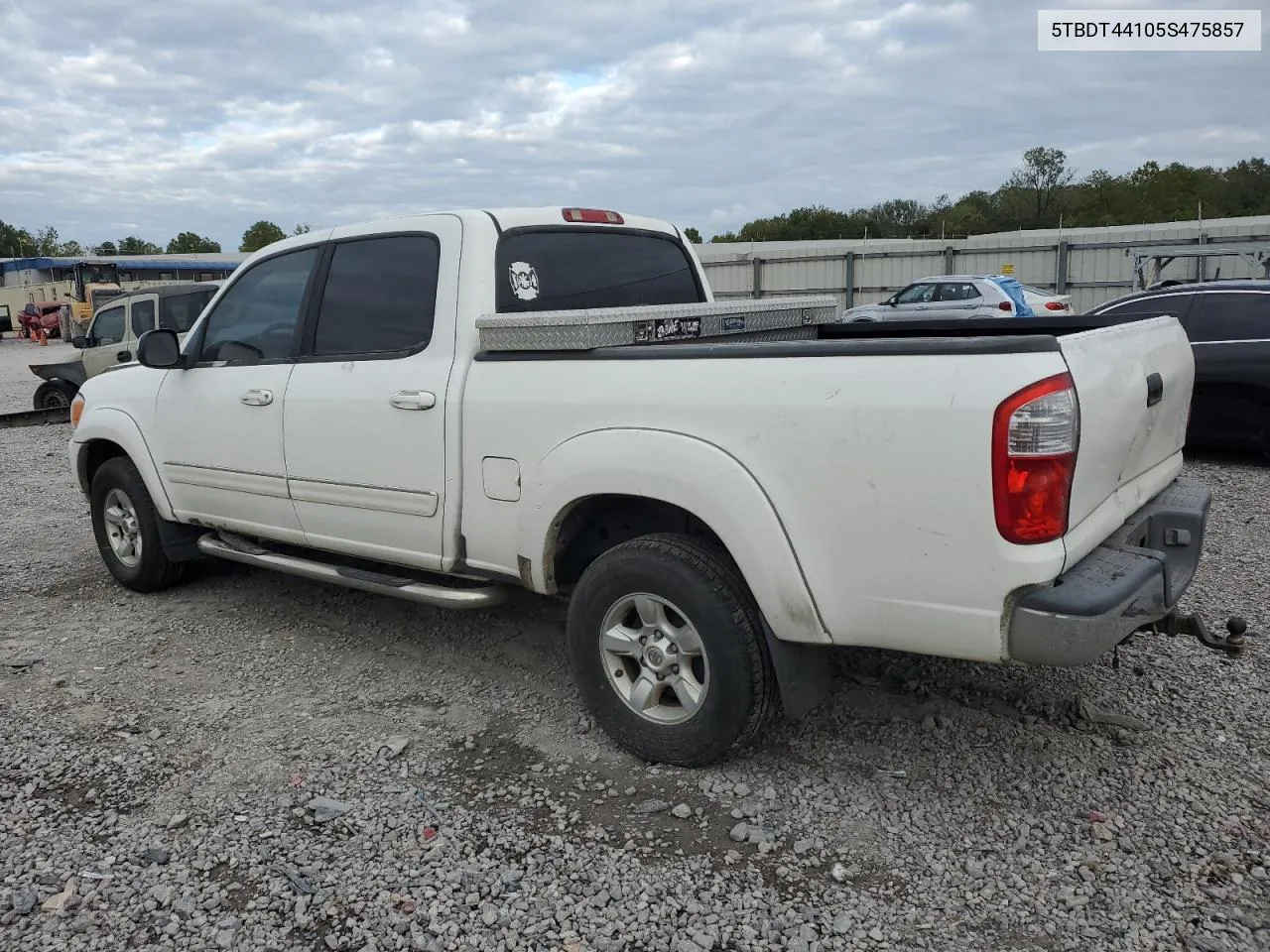 5TBDT44105S475857 2005 Toyota Tundra Double Cab Sr5