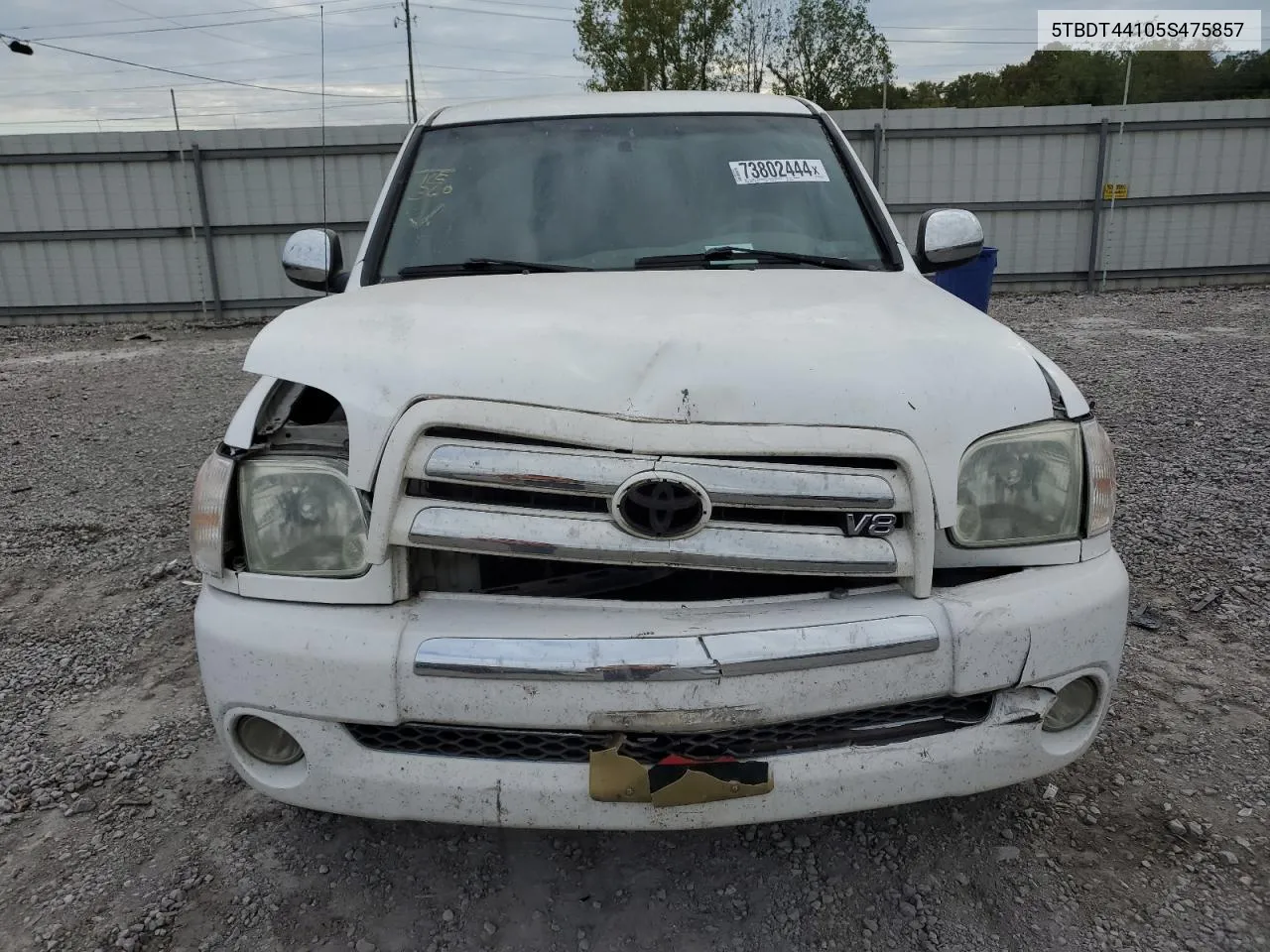 5TBDT44105S475857 2005 Toyota Tundra Double Cab Sr5