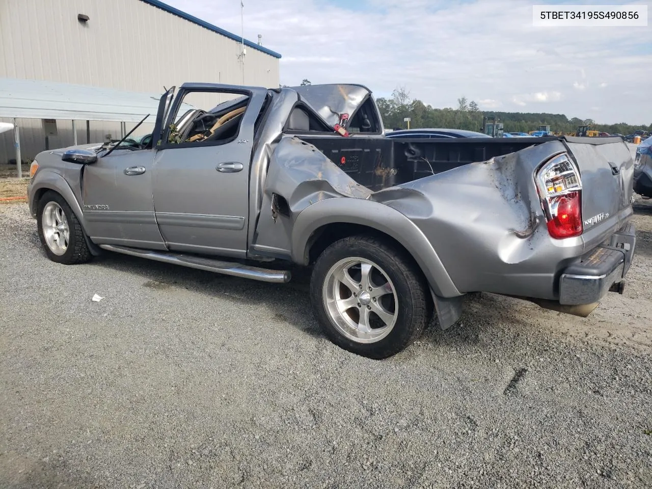 2005 Toyota Tundra Double Cab Sr5 VIN: 5TBET34195S490856 Lot: 73947344