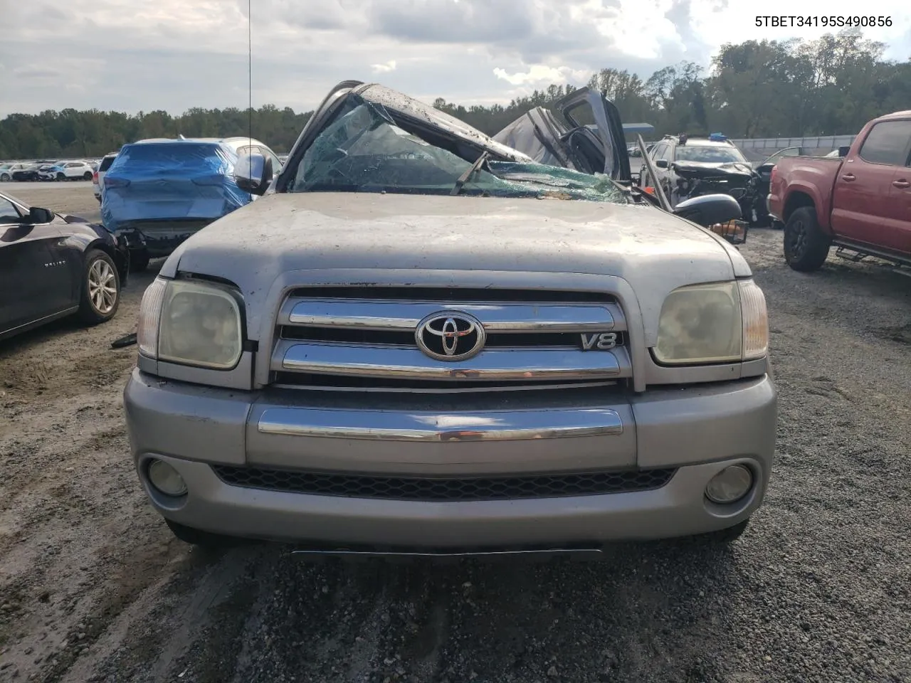 2005 Toyota Tundra Double Cab Sr5 VIN: 5TBET34195S490856 Lot: 73947344