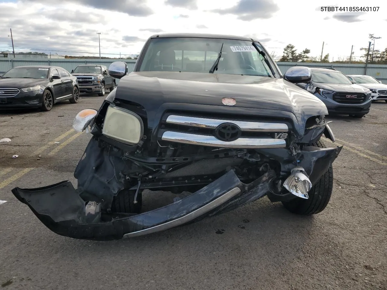 2005 Toyota Tundra Access Cab Sr5 VIN: 5TBBT44185S463107 Lot: 74079414