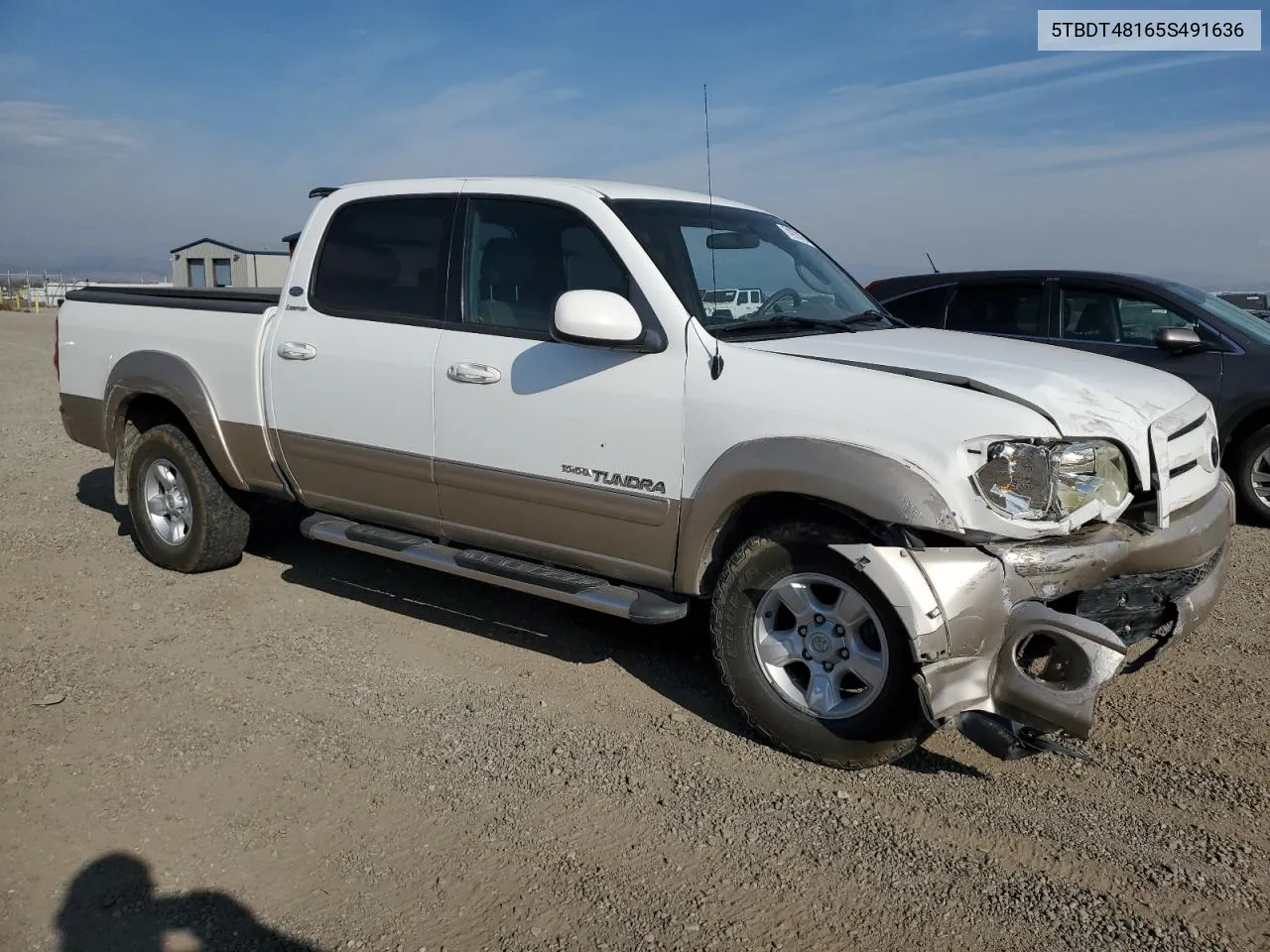 2005 Toyota Tundra Double Cab Limited VIN: 5TBDT48165S491636 Lot: 74233794