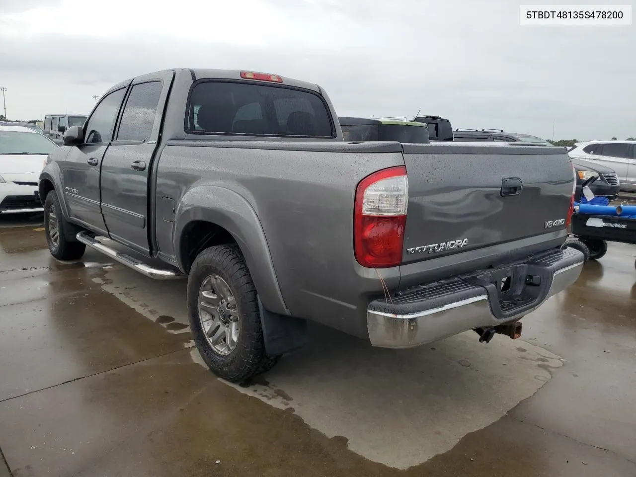 2005 Toyota Tundra Double Cab Limited VIN: 5TBDT48135S478200 Lot: 74312444