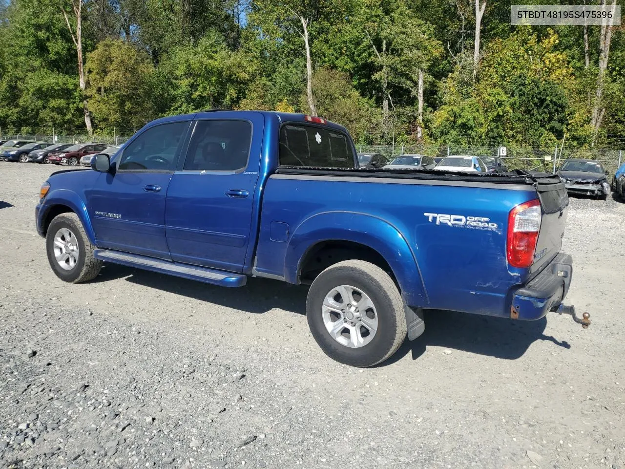 2005 Toyota Tundra Double Cab Limited VIN: 5TBDT48195S475396 Lot: 74563634