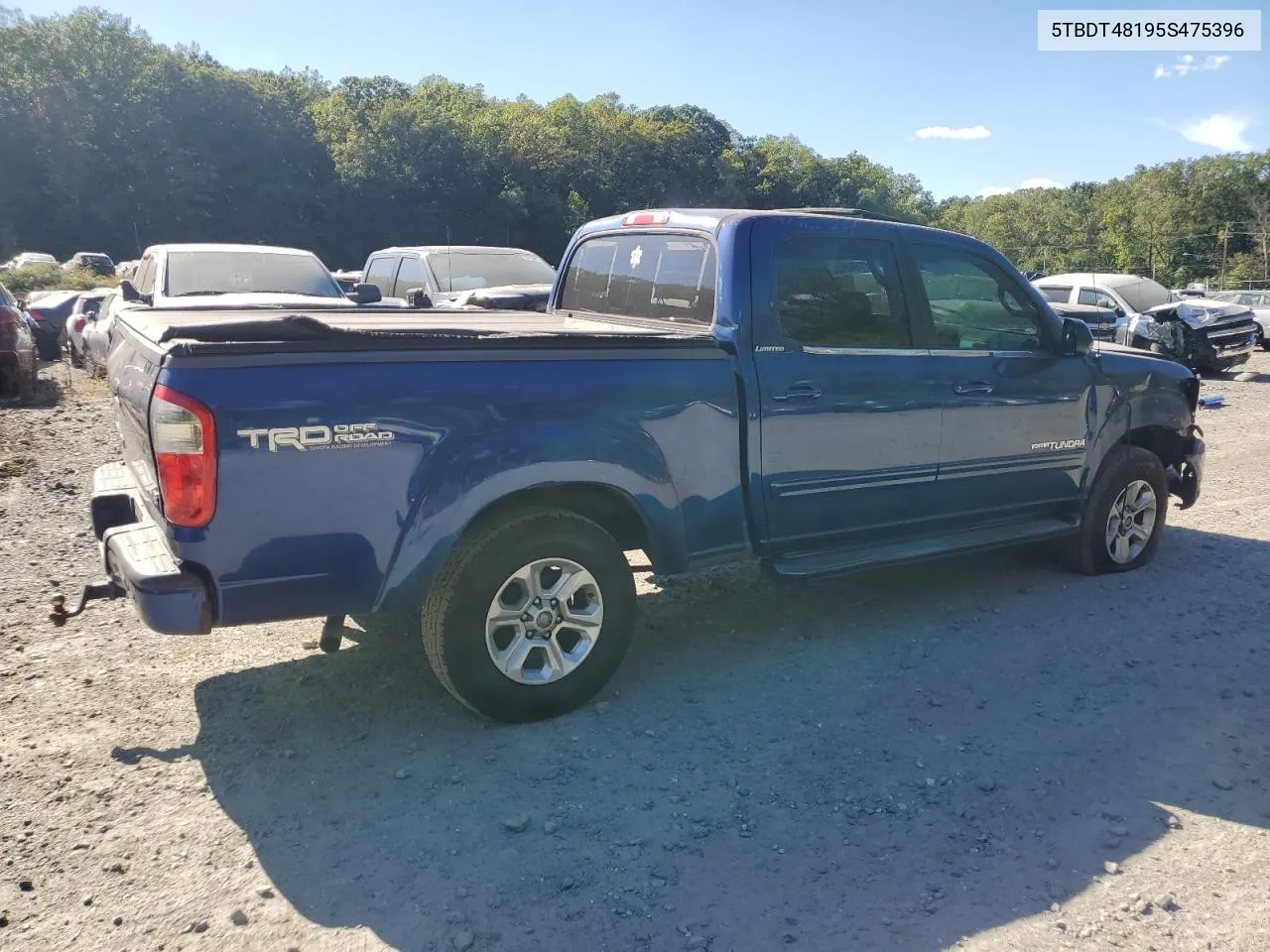 2005 Toyota Tundra Double Cab Limited VIN: 5TBDT48195S475396 Lot: 74563634