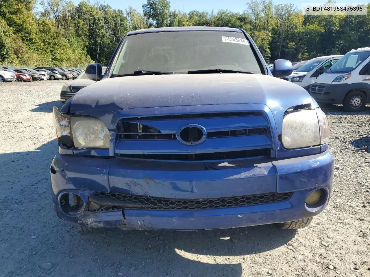 2005 Toyota Tundra Double Cab Limited VIN: 5TBDT48195S475396 Lot: 74563634