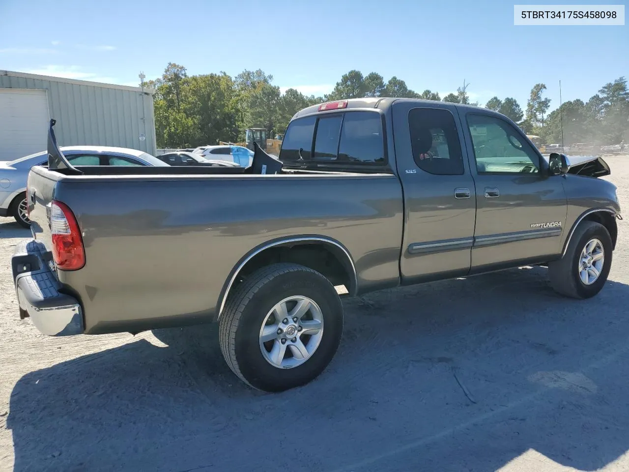 2005 Toyota Tundra Access Cab Sr5 VIN: 5TBRT34175S458098 Lot: 74591354