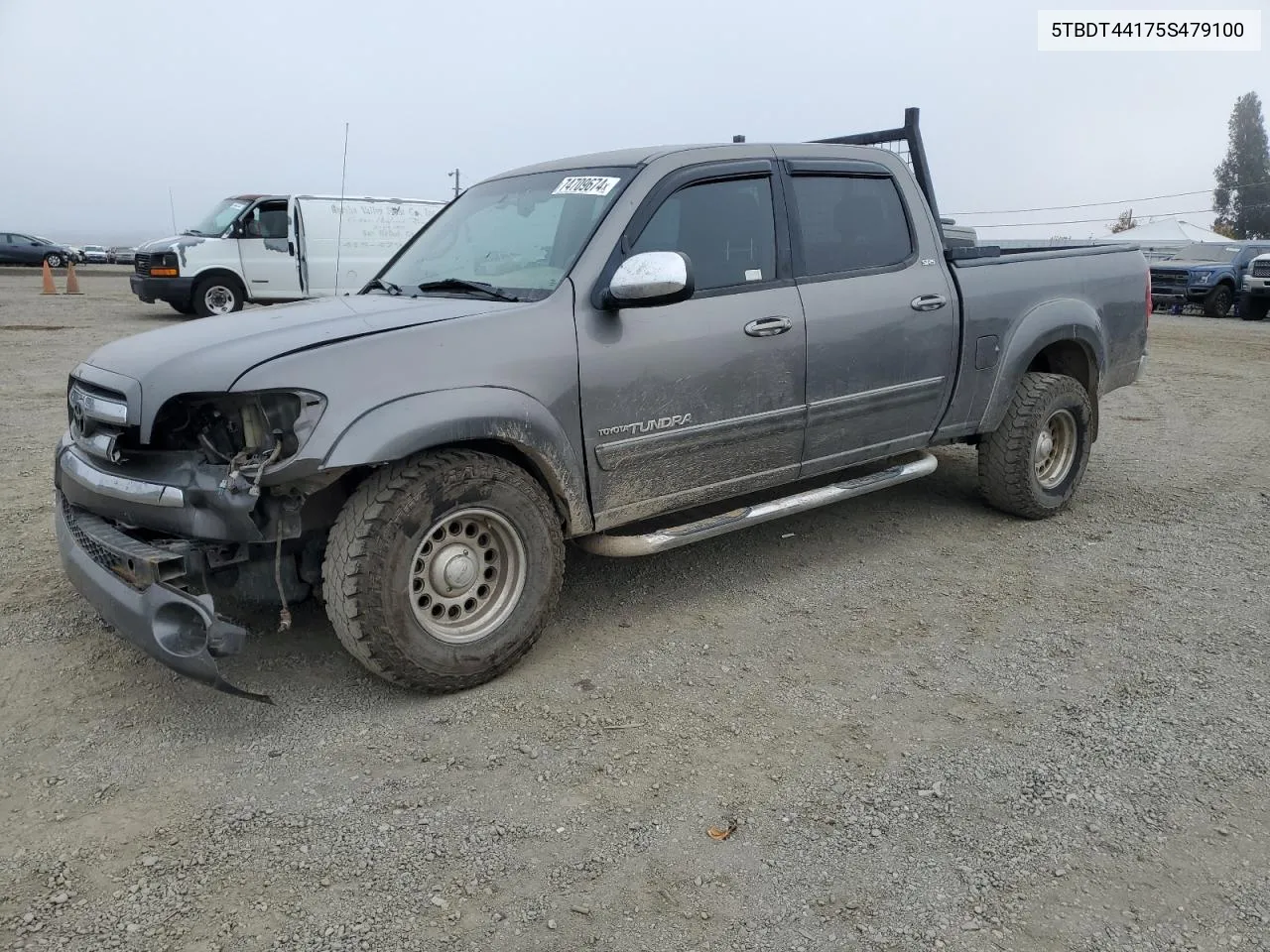 2005 Toyota Tundra Double Cab Sr5 VIN: 5TBDT44175S479100 Lot: 74709674