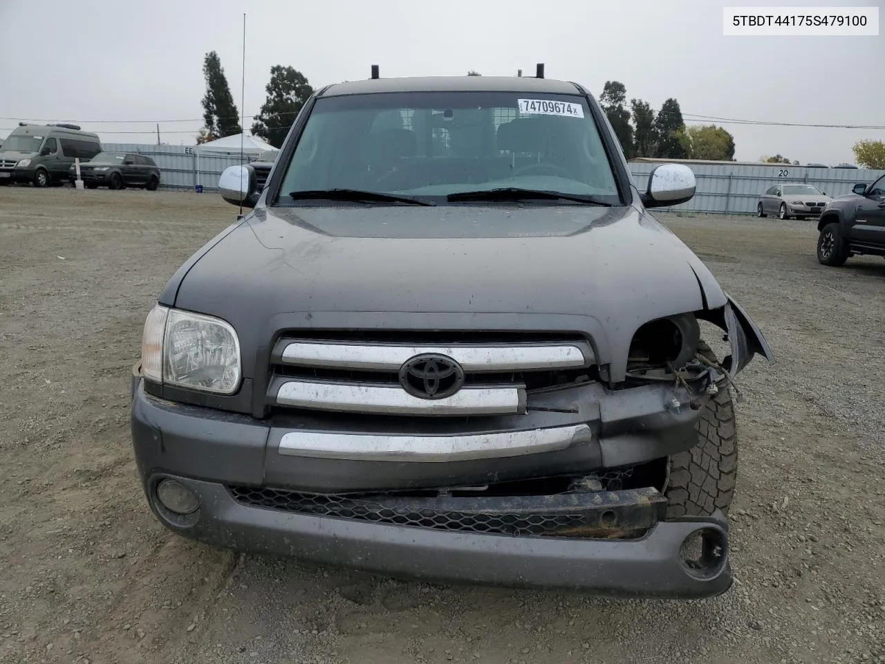 2005 Toyota Tundra Double Cab Sr5 VIN: 5TBDT44175S479100 Lot: 74709674