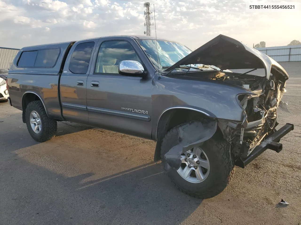 2005 Toyota Tundra Access Cab Sr5 VIN: 5TBBT44155S456521 Lot: 74836194