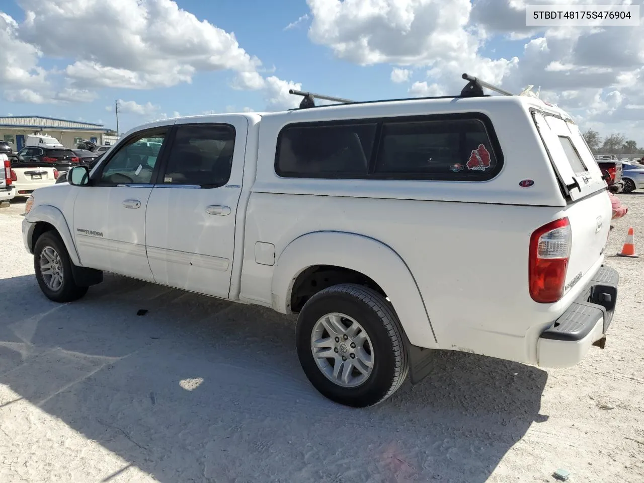 2005 Toyota Tundra Double Cab Limited VIN: 5TBDT48175S476904 Lot: 74909484