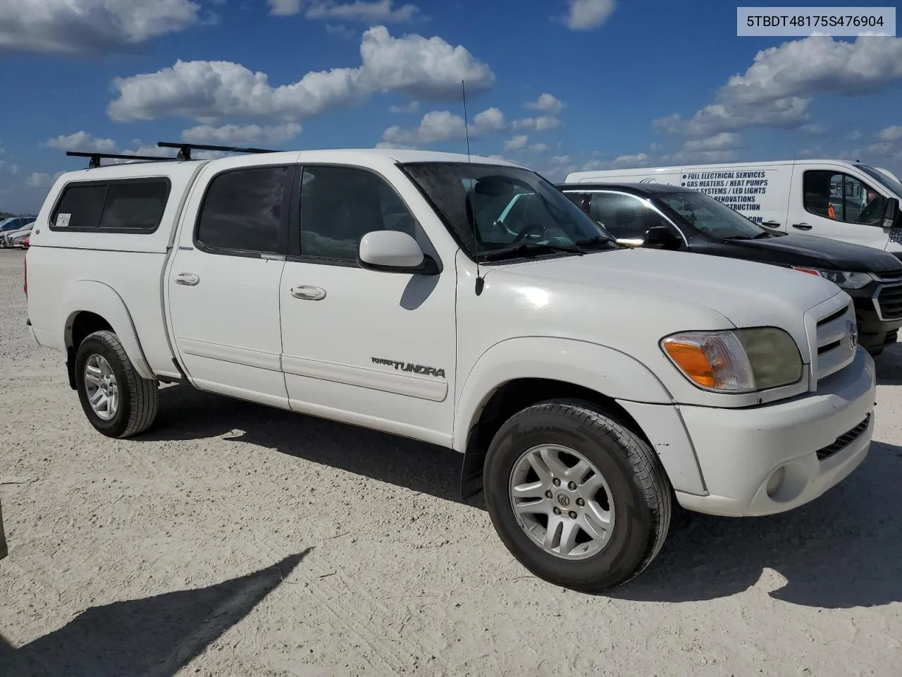 2005 Toyota Tundra Double Cab Limited VIN: 5TBDT48175S476904 Lot: 74909484