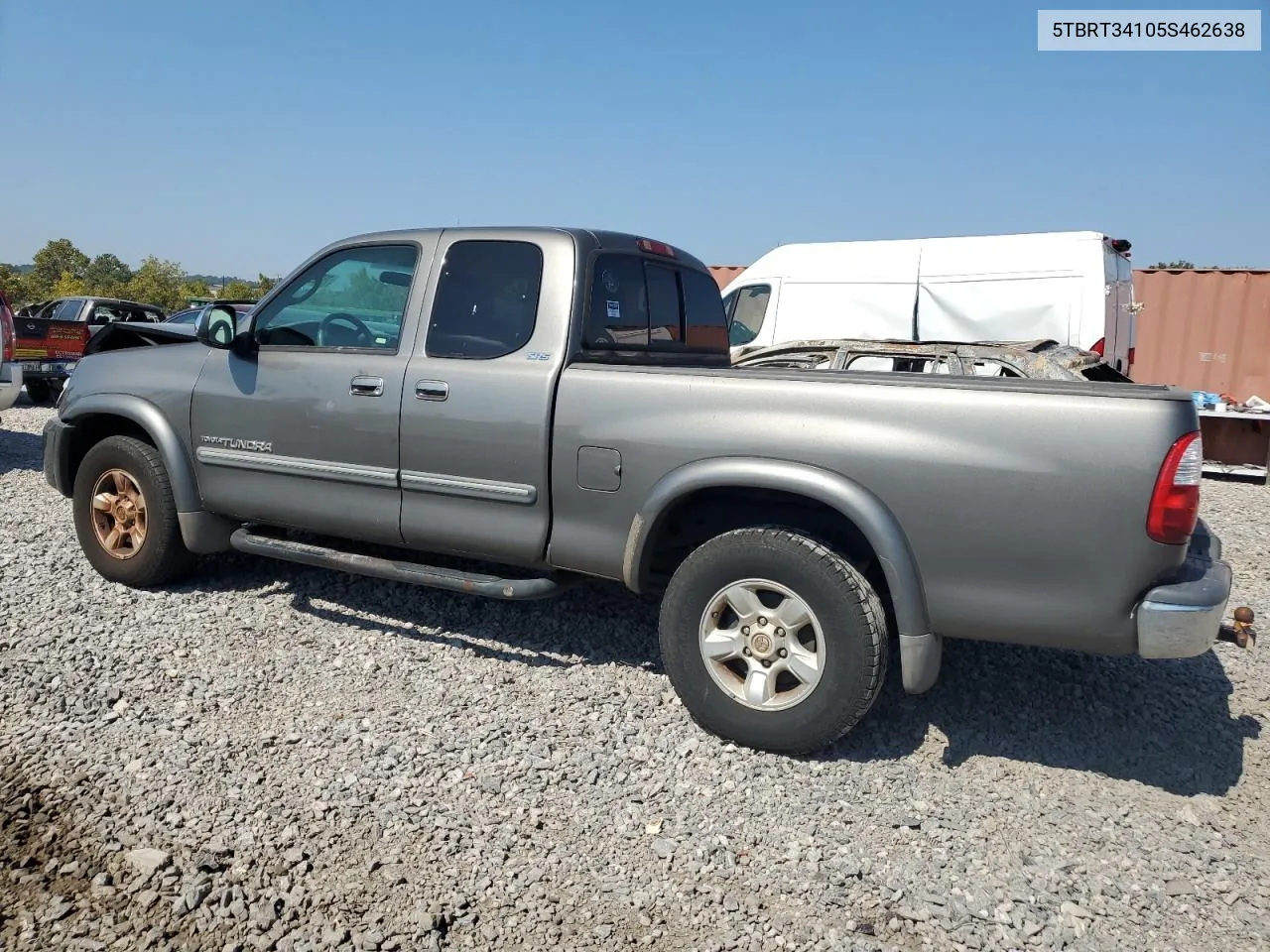 2005 Toyota Tundra Access Cab Sr5 VIN: 5TBRT34105S462638 Lot: 75289184