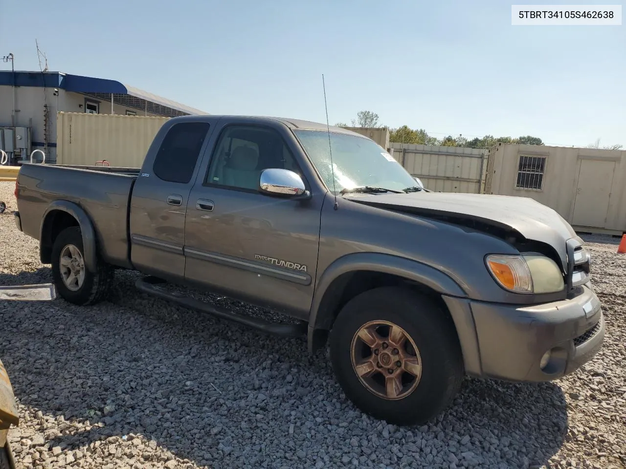 2005 Toyota Tundra Access Cab Sr5 VIN: 5TBRT34105S462638 Lot: 75289184