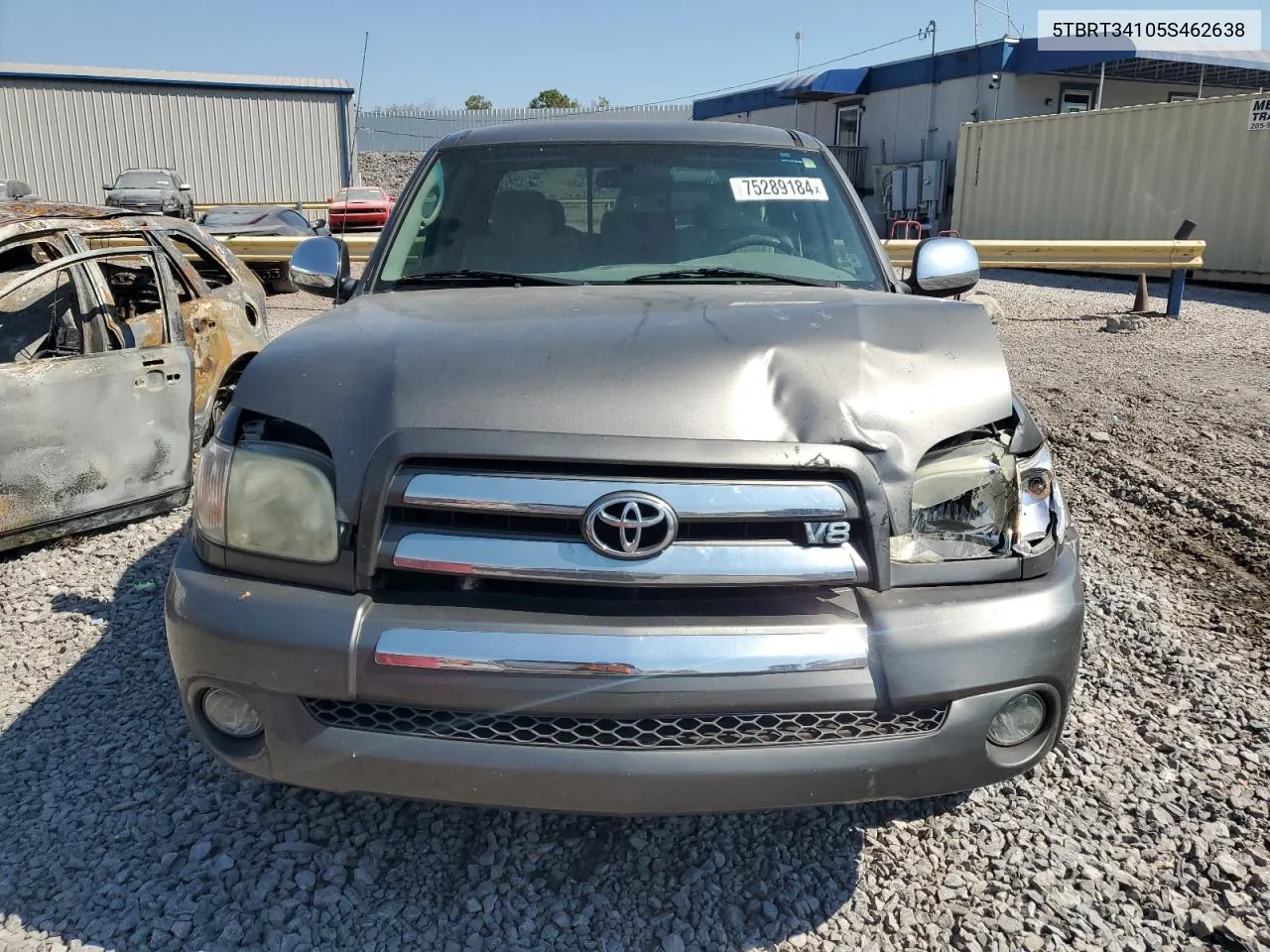 2005 Toyota Tundra Access Cab Sr5 VIN: 5TBRT34105S462638 Lot: 75289184