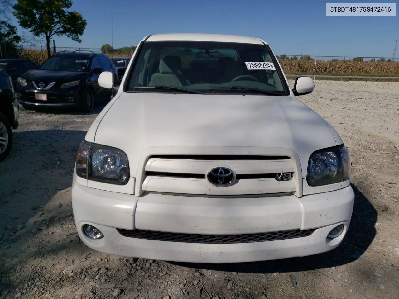 2005 Toyota Tundra Double Cab Limited VIN: 5TBDT48175S472416 Lot: 75606204