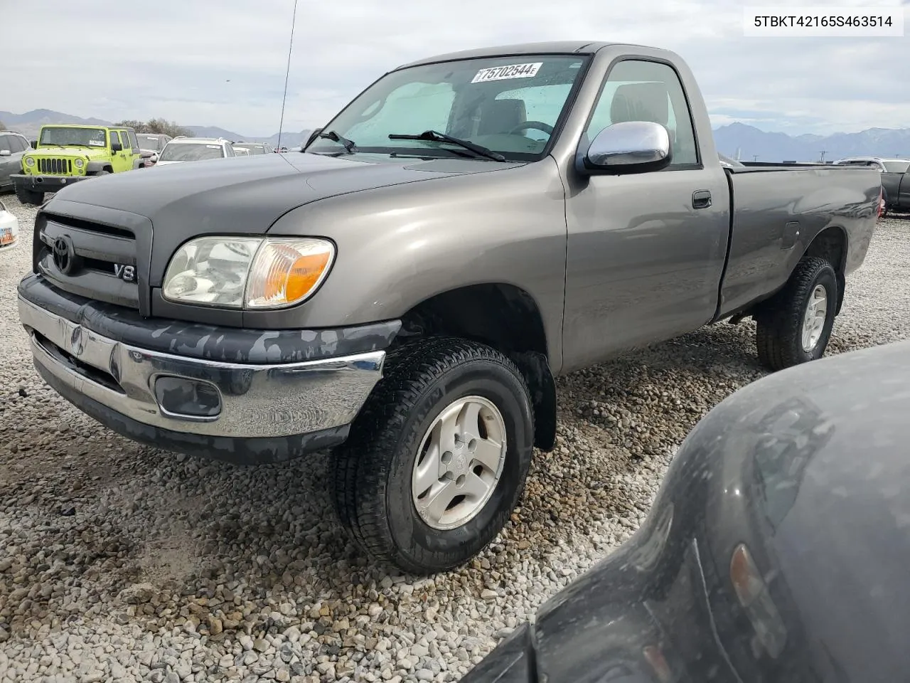 2005 Toyota Tundra VIN: 5TBKT42165S463514 Lot: 75702544