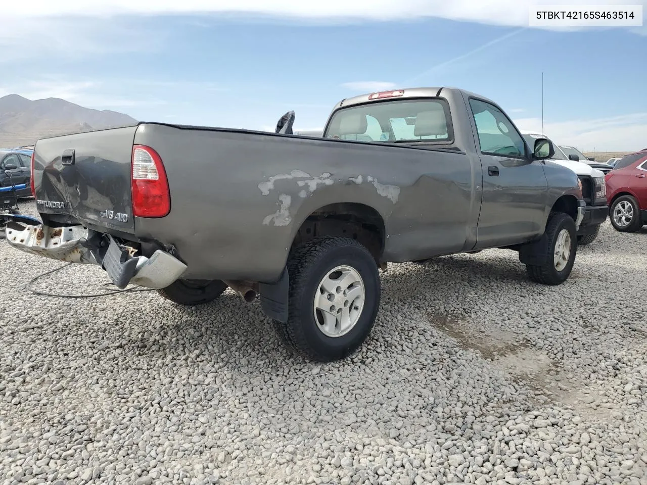 2005 Toyota Tundra VIN: 5TBKT42165S463514 Lot: 75702544