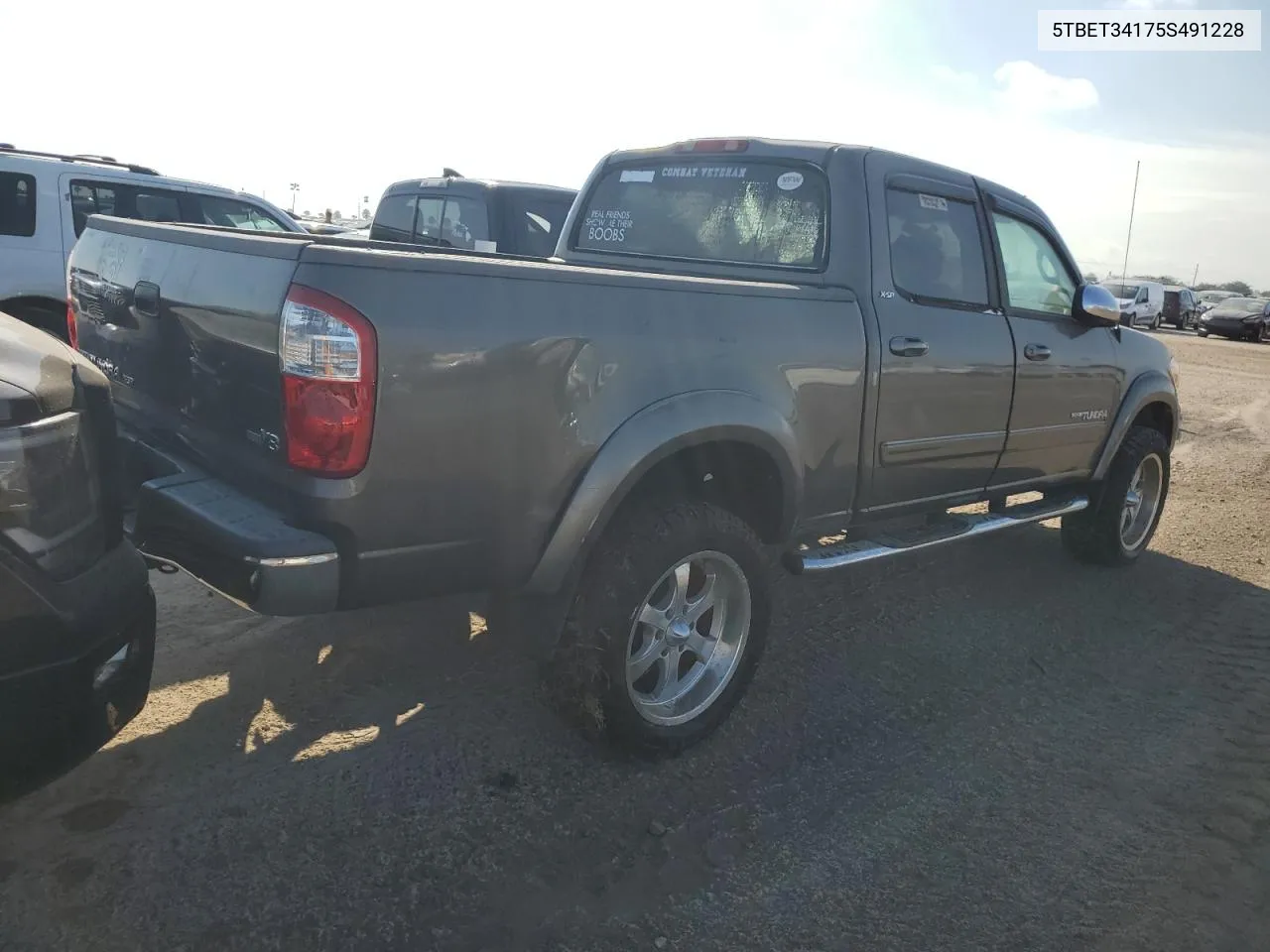 5TBET34175S491228 2005 Toyota Tundra Double Cab Sr5