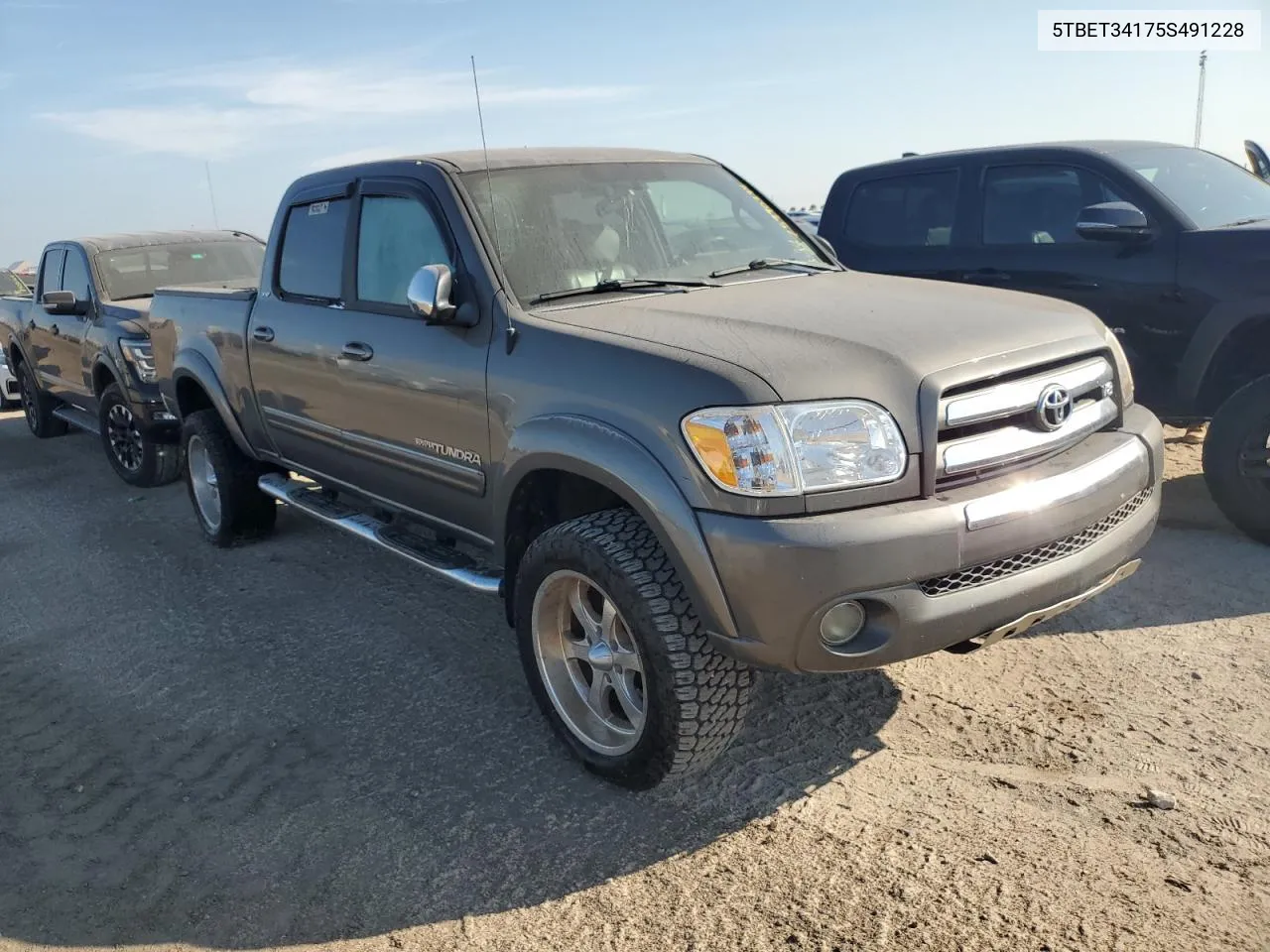 5TBET34175S491228 2005 Toyota Tundra Double Cab Sr5