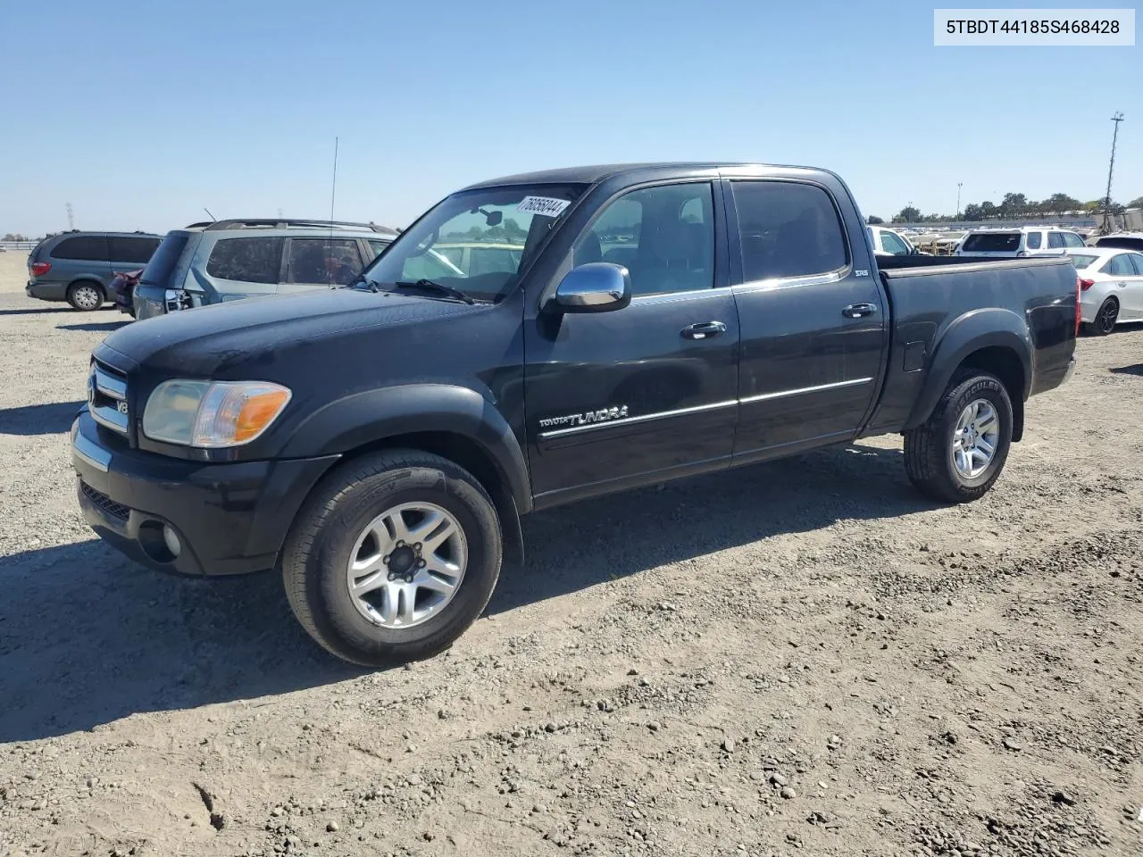 2005 Toyota Tundra Double Cab Sr5 VIN: 5TBDT44185S468428 Lot: 76056044