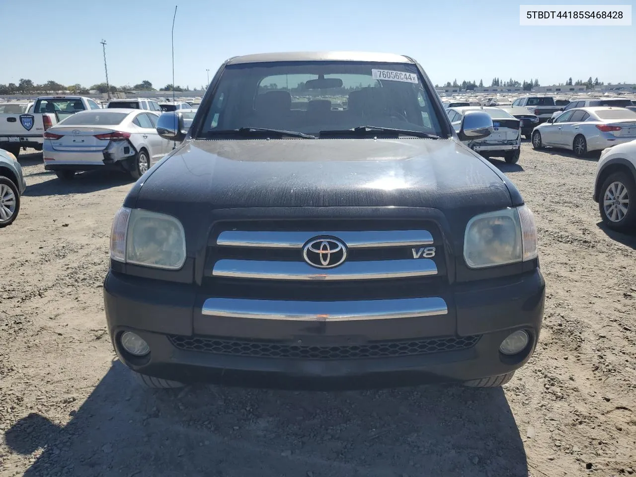 2005 Toyota Tundra Double Cab Sr5 VIN: 5TBDT44185S468428 Lot: 76056044