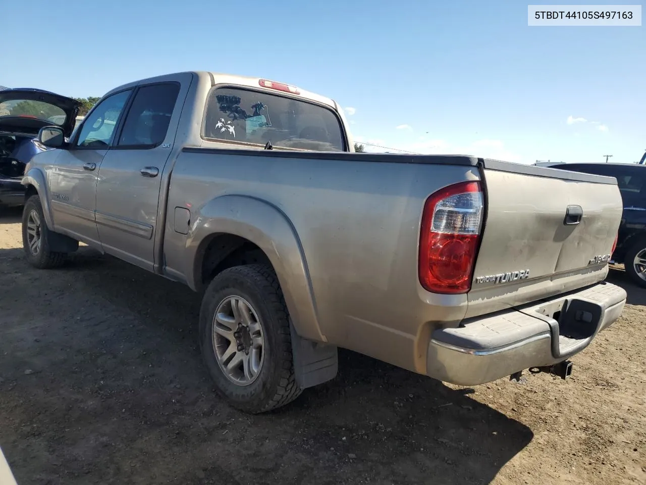 2005 Toyota Tundra Double Cab Sr5 VIN: 5TBDT44105S497163 Lot: 76403454