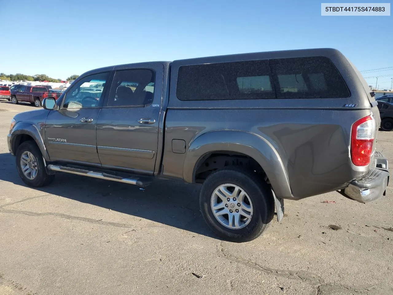 2005 Toyota Tundra Double Cab Sr5 VIN: 5TBDT44175S474883 Lot: 76973584