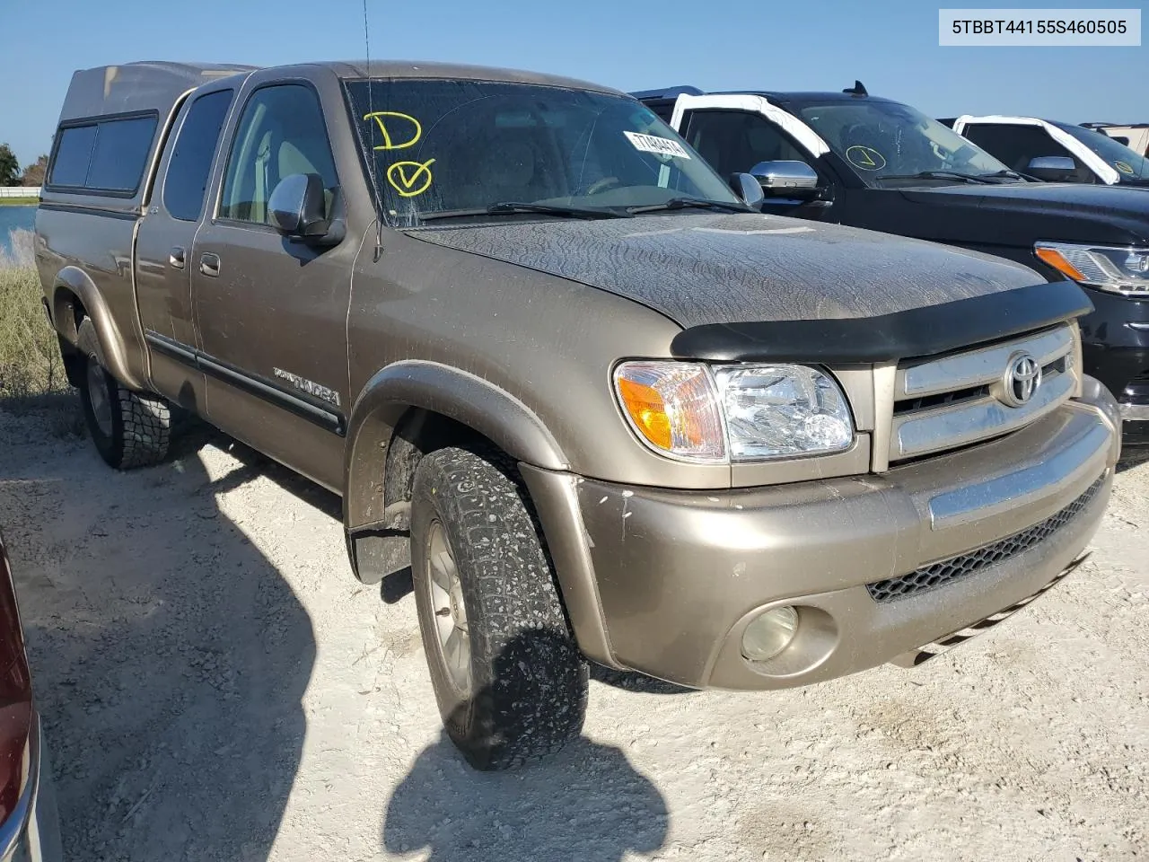 2005 Toyota Tundra Access Cab Sr5 VIN: 5TBBT44155S460505 Lot: 77484414