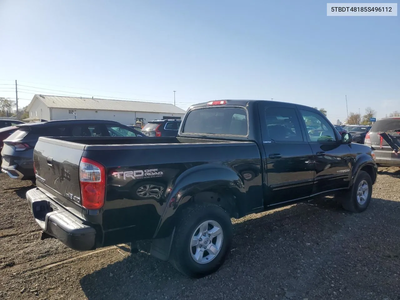 2005 Toyota Tundra Double Cab Limited VIN: 5TBDT48185S496112 Lot: 77642974