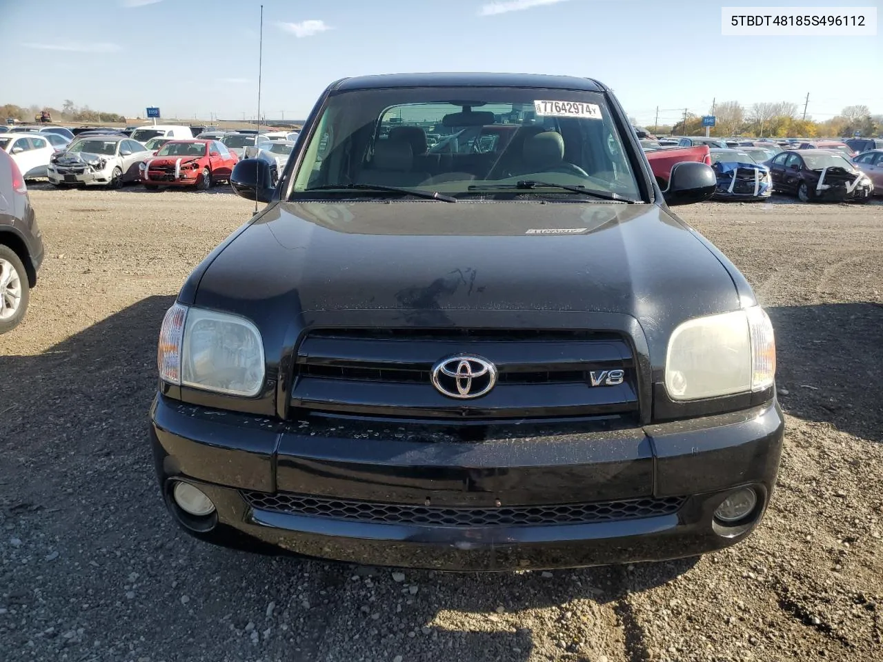 2005 Toyota Tundra Double Cab Limited VIN: 5TBDT48185S496112 Lot: 77642974