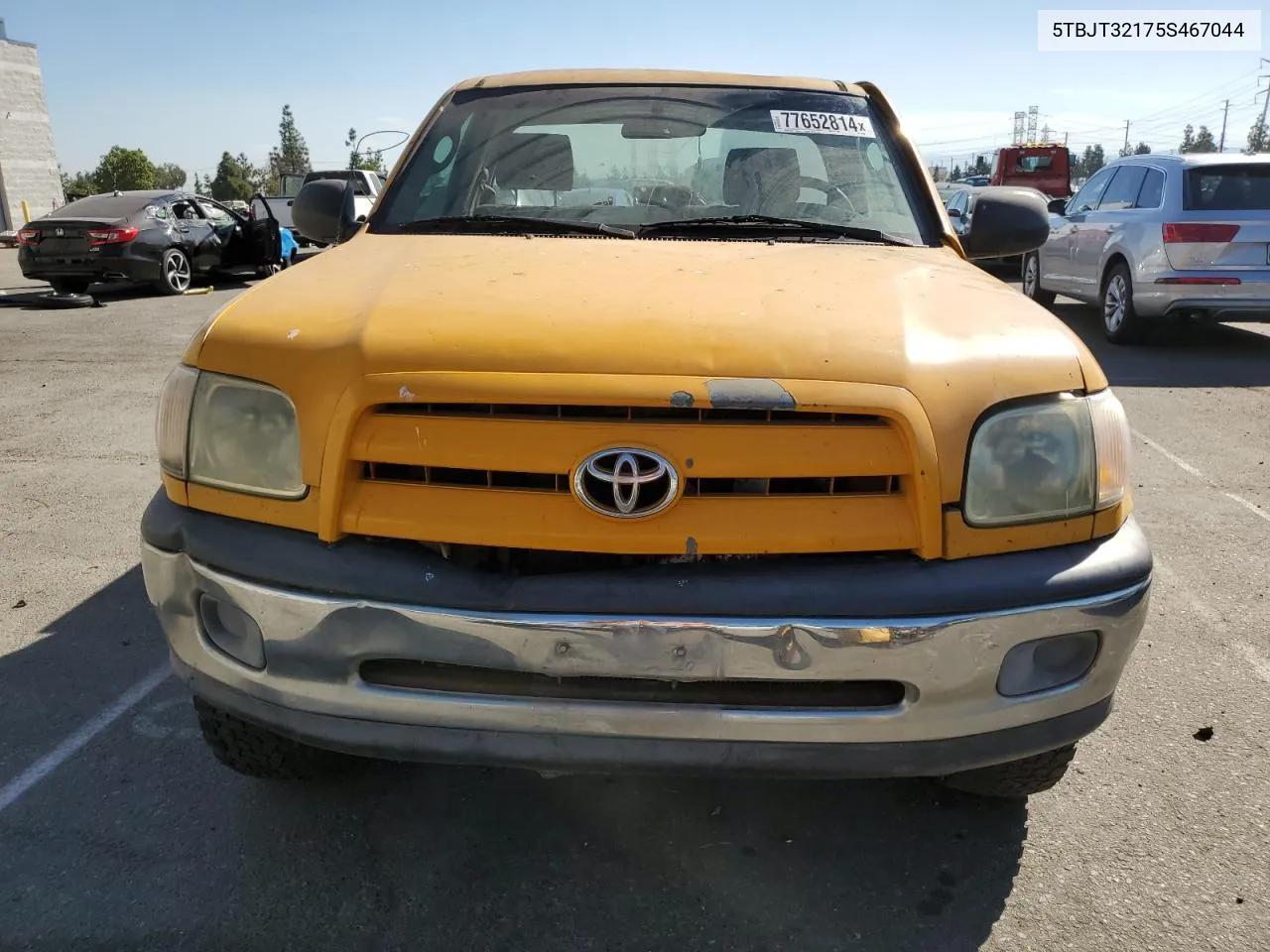 2005 Toyota Tundra VIN: 5TBJT32175S467044 Lot: 77652814