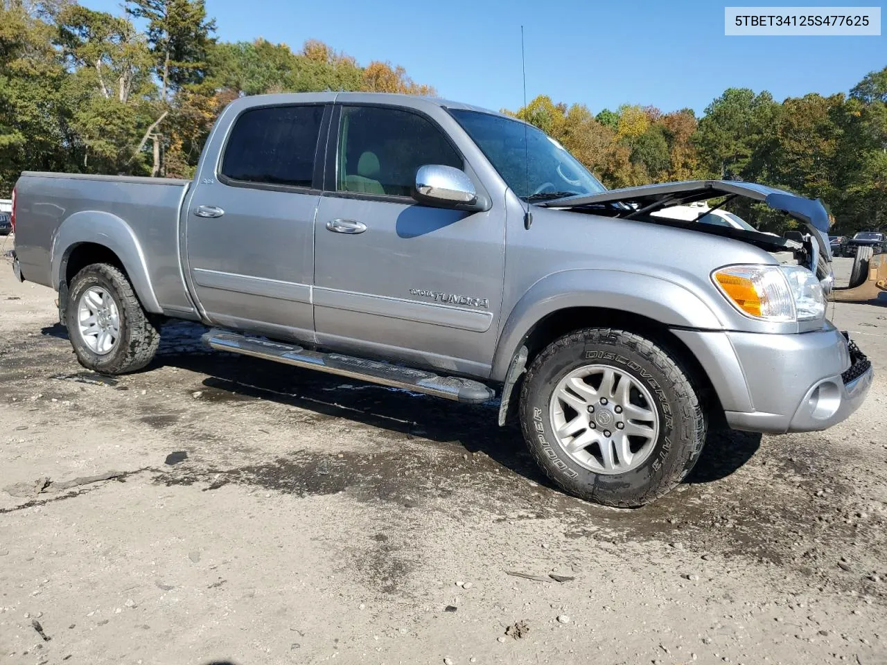 5TBET34125S477625 2005 Toyota Tundra Double Cab Sr5