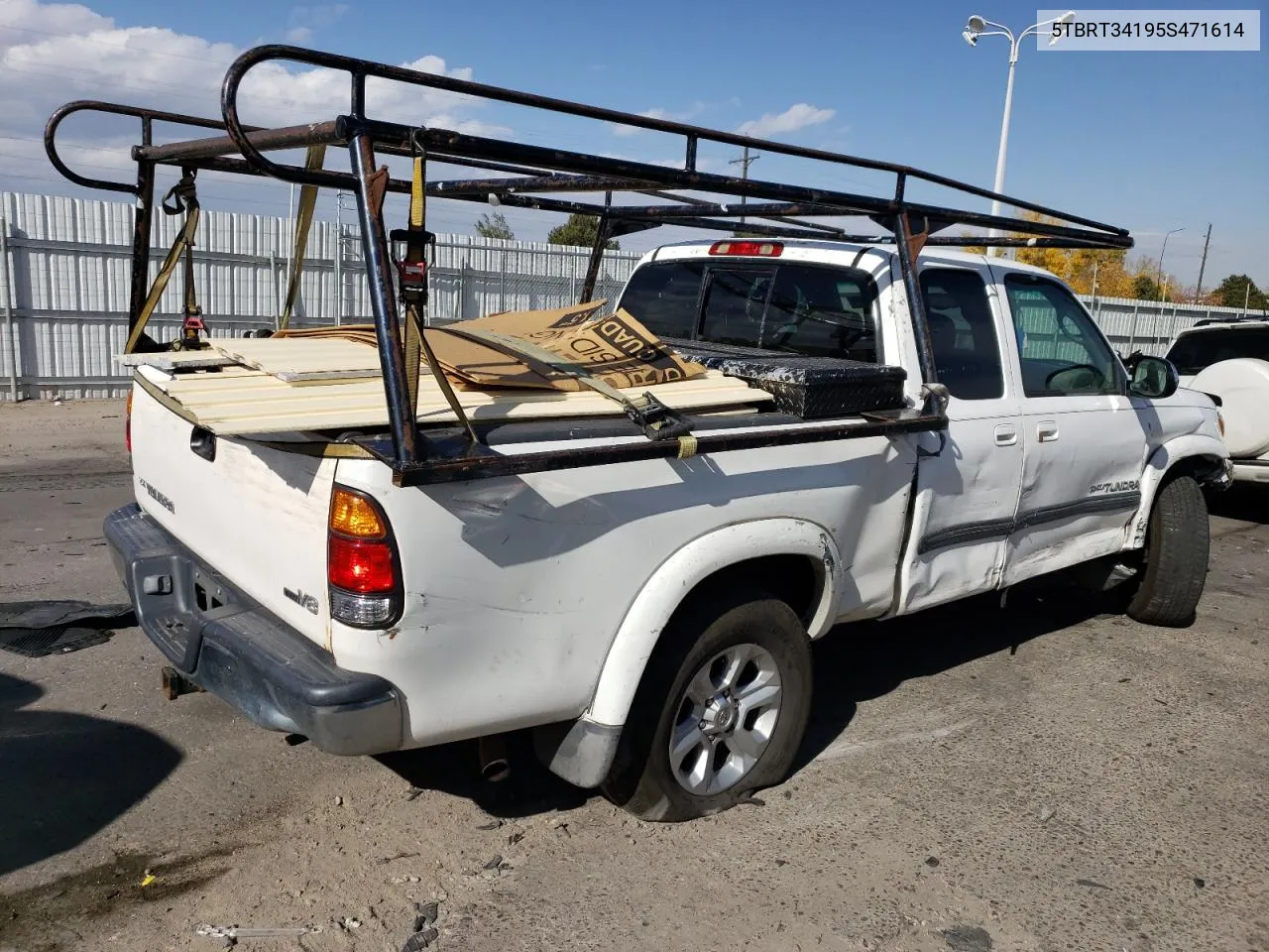 2005 Toyota Tundra Access Cab Sr5 VIN: 5TBRT34195S471614 Lot: 78414114