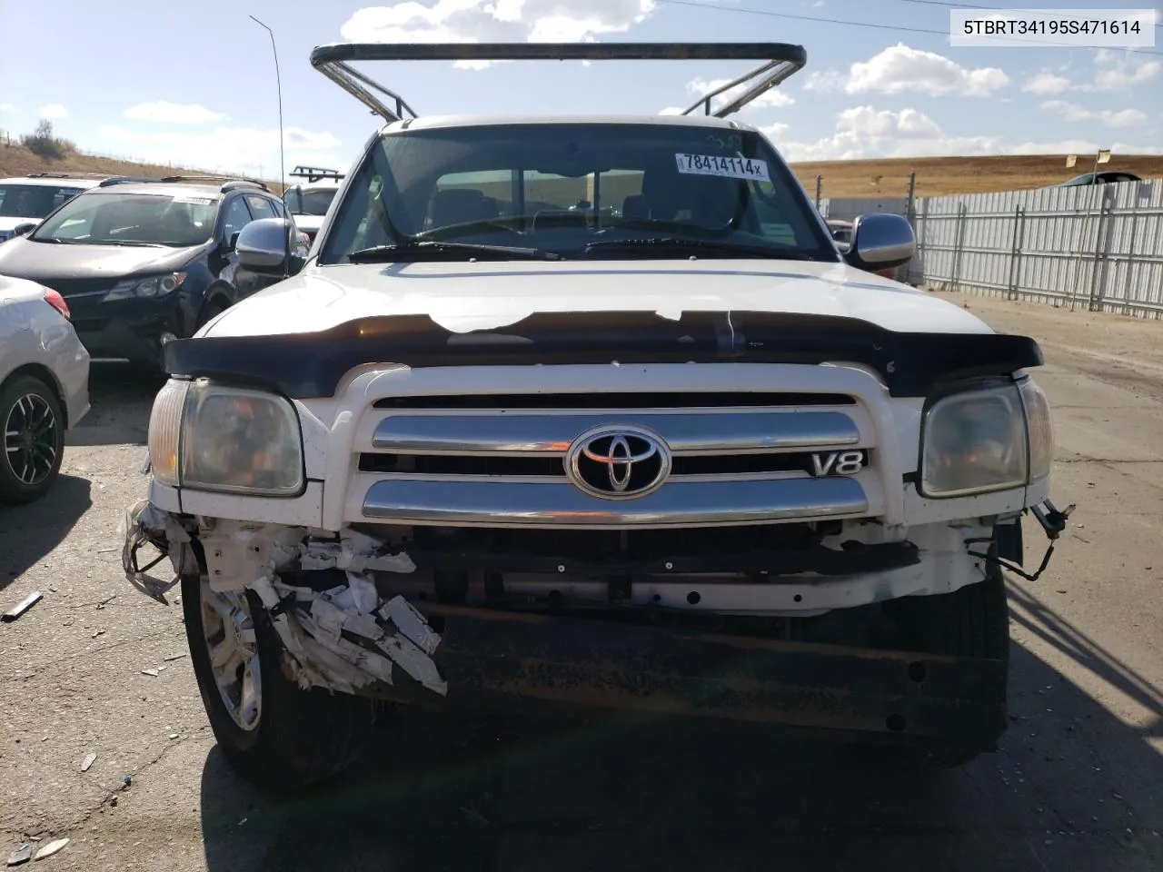 2005 Toyota Tundra Access Cab Sr5 VIN: 5TBRT34195S471614 Lot: 78414114