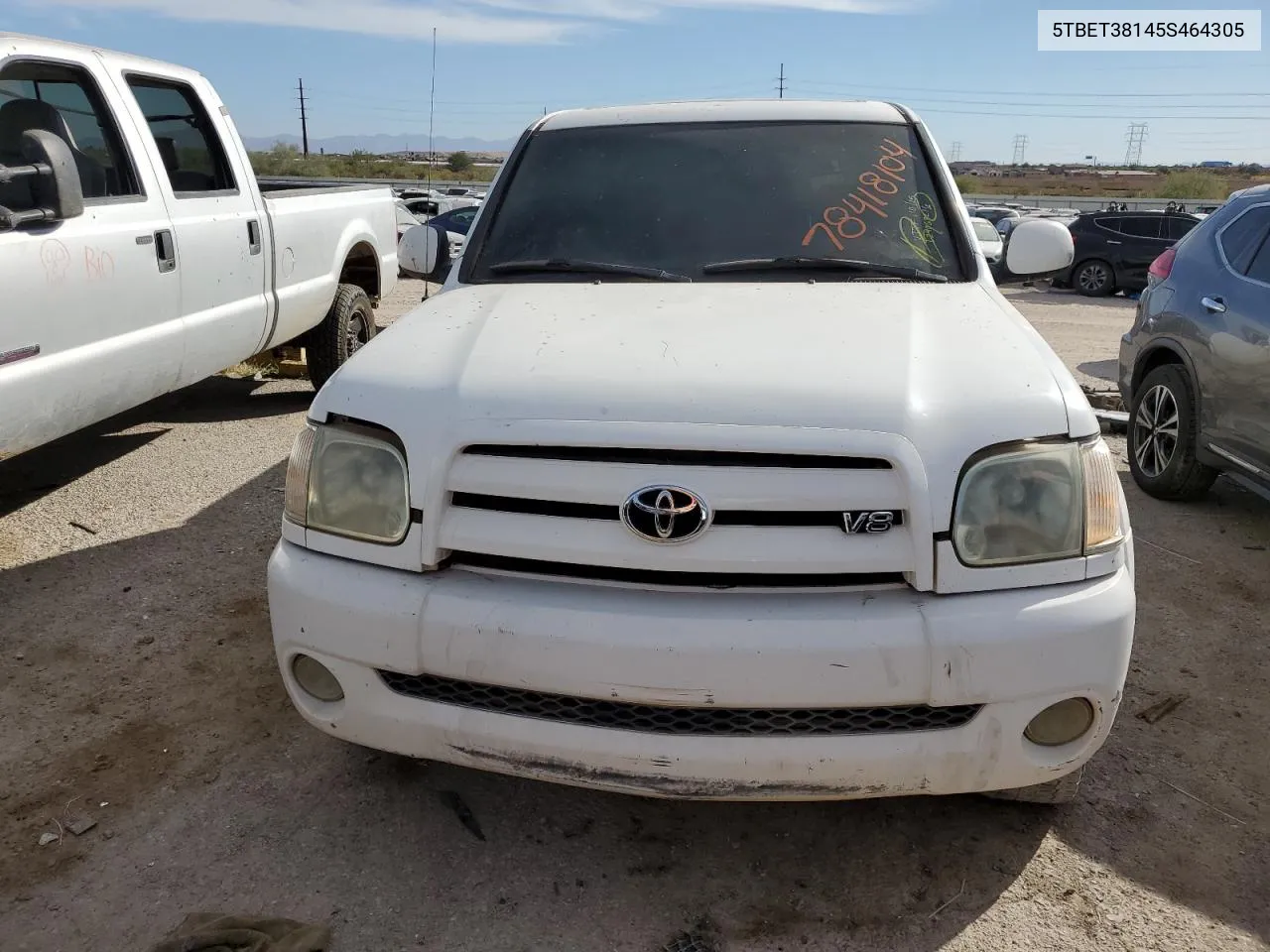 2005 Toyota Tundra Double Cab Limited VIN: 5TBET38145S464305 Lot: 78418104