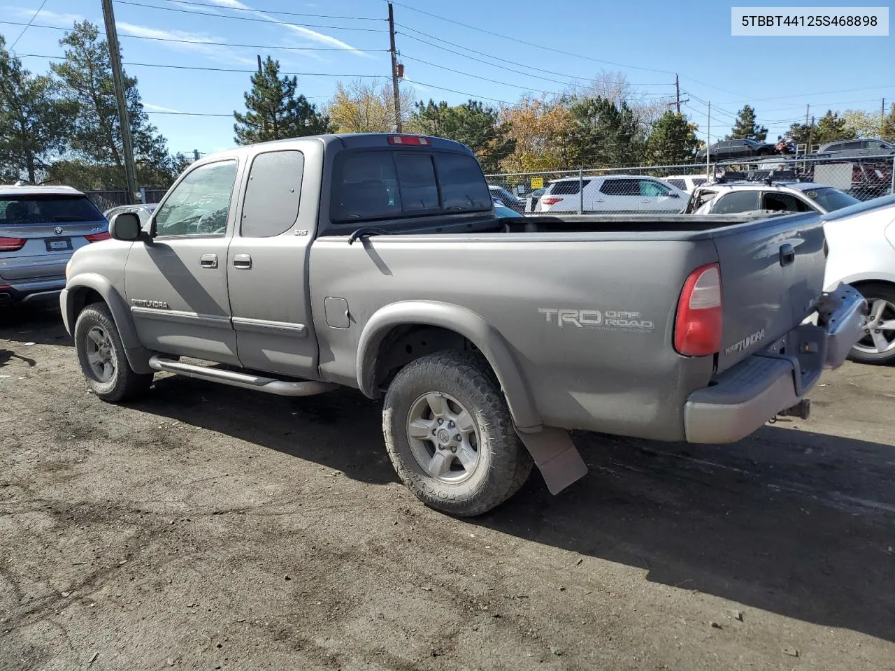 2005 Toyota Tundra Access Cab Sr5 VIN: 5TBBT44125S468898 Lot: 78503494