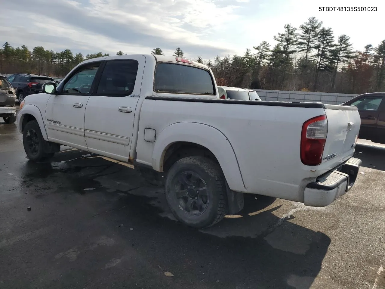 2005 Toyota Tundra Double Cab Limited VIN: 5TBDT48135S501023 Lot: 78598584