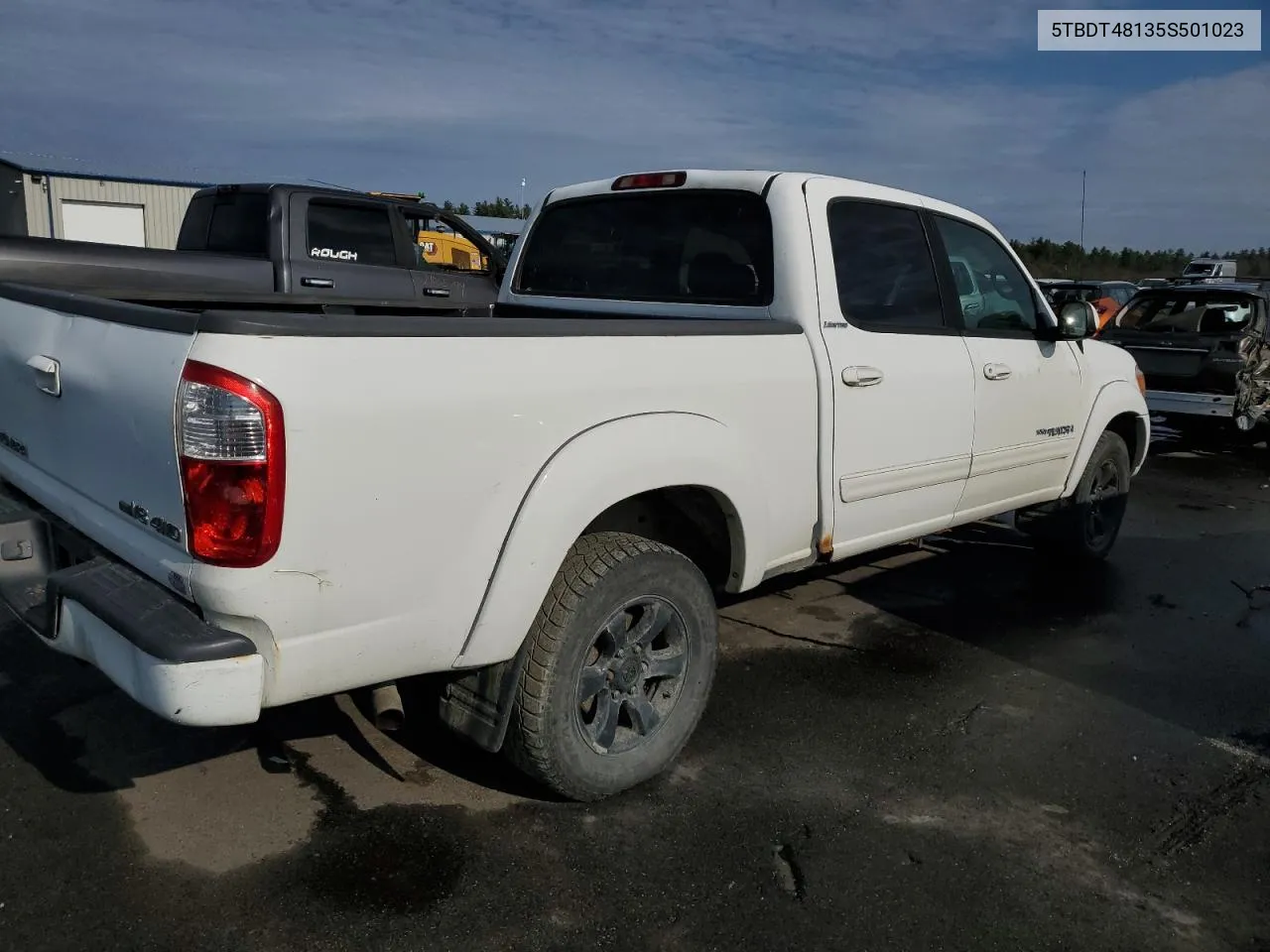 2005 Toyota Tundra Double Cab Limited VIN: 5TBDT48135S501023 Lot: 78598584