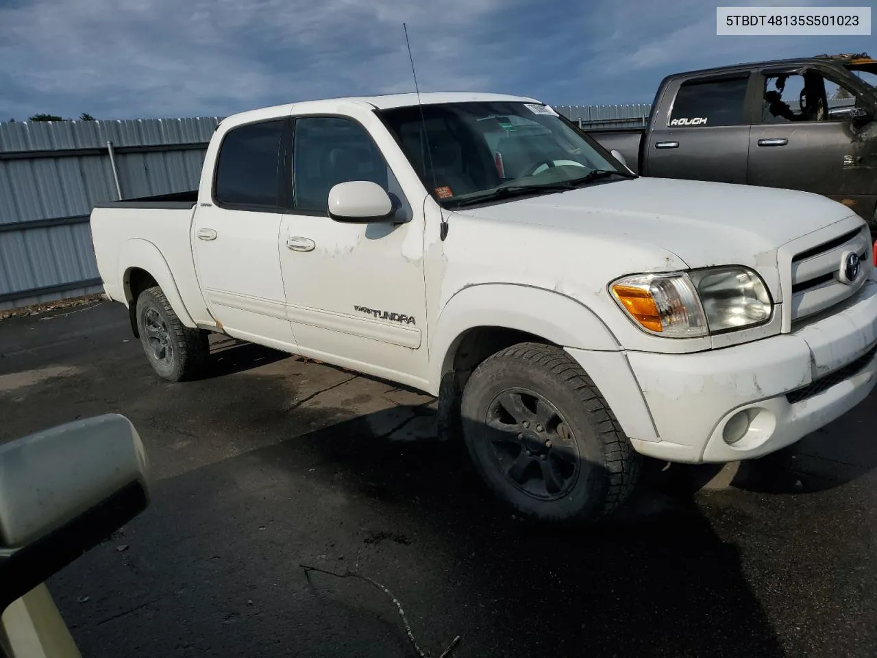 2005 Toyota Tundra Double Cab Limited VIN: 5TBDT48135S501023 Lot: 78598584