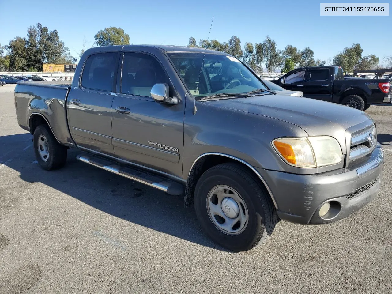 2005 Toyota Tundra Double Cab Sr5 VIN: 5TBET34115S475655 Lot: 79094214