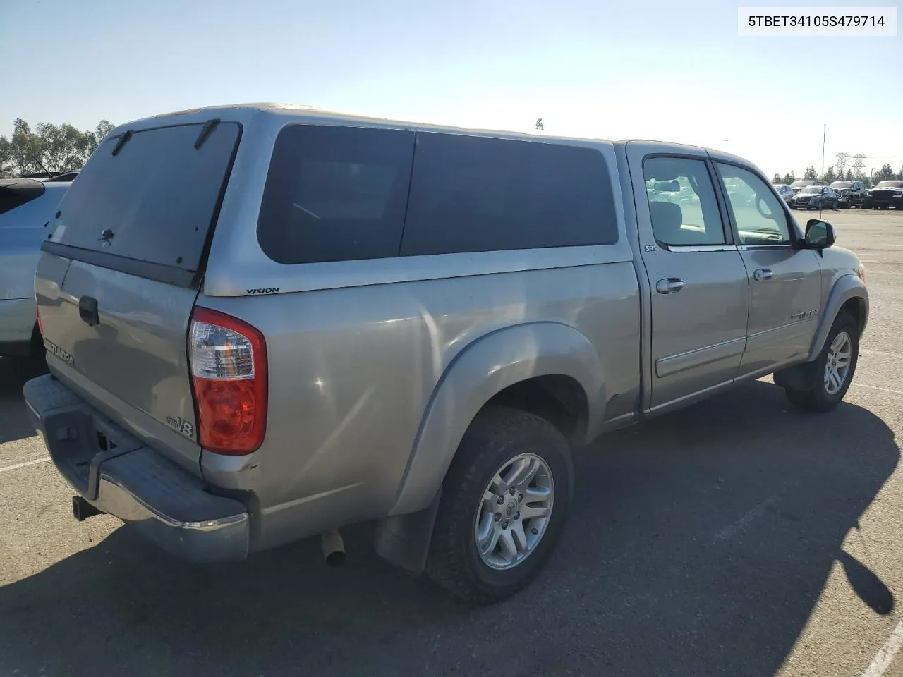 2005 Toyota Tundra Double Cab Sr5 VIN: 5TBET34105S479714 Lot: 79105144