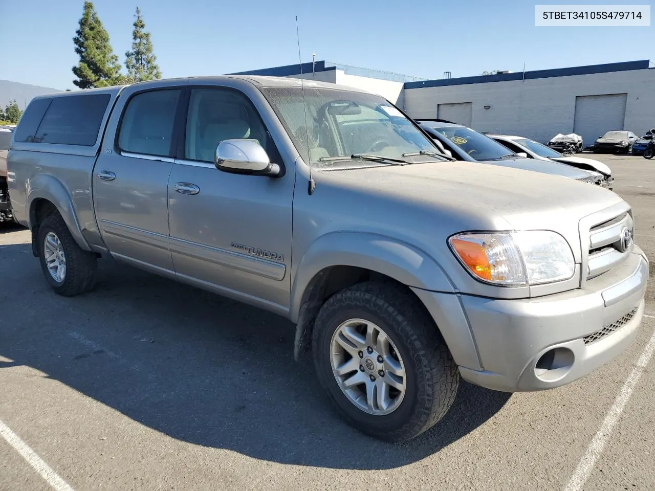 2005 Toyota Tundra Double Cab Sr5 VIN: 5TBET34105S479714 Lot: 79105144