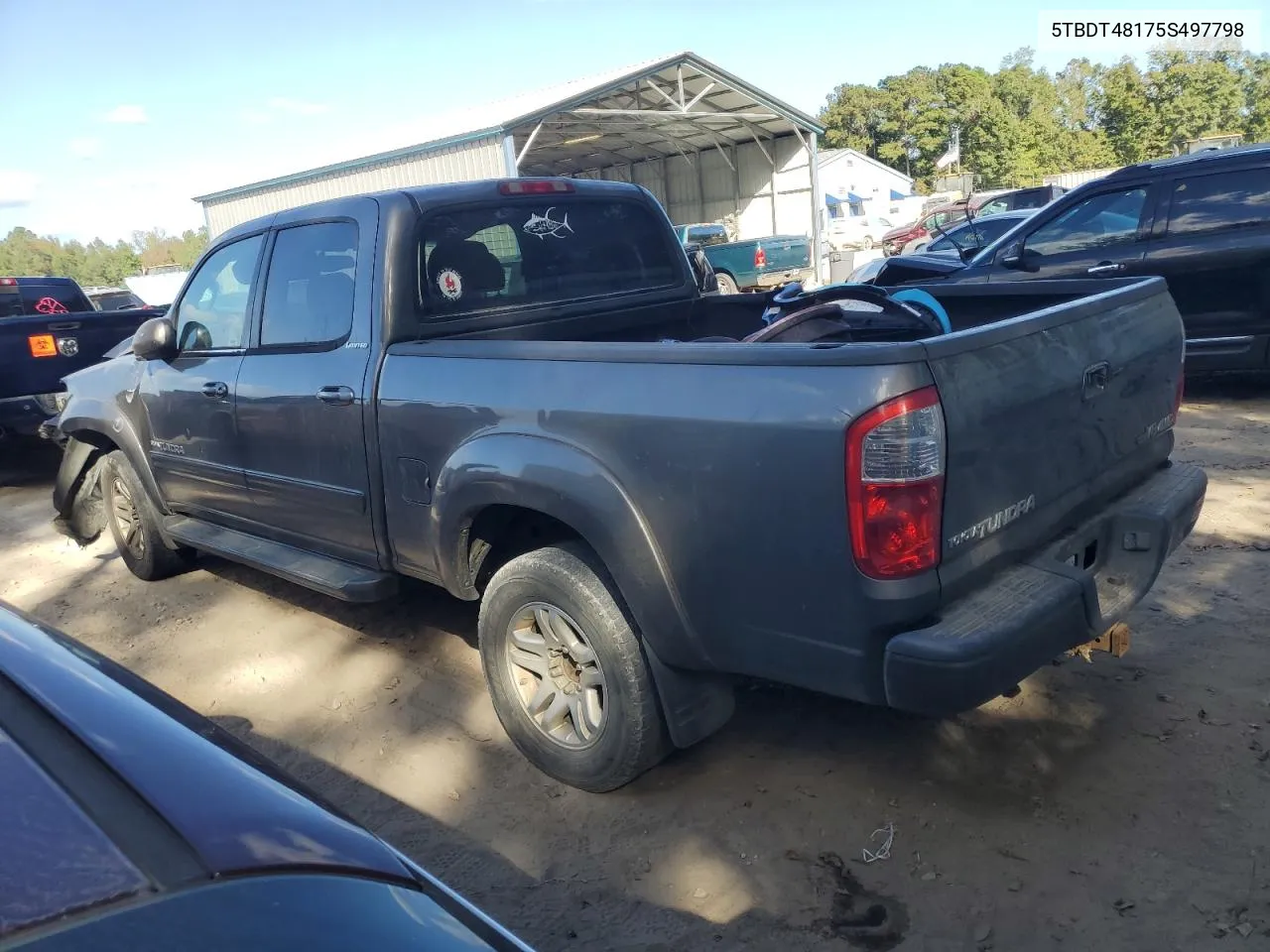 2005 Toyota Tundra Double Cab Limited VIN: 5TBDT48175S497798 Lot: 79327544