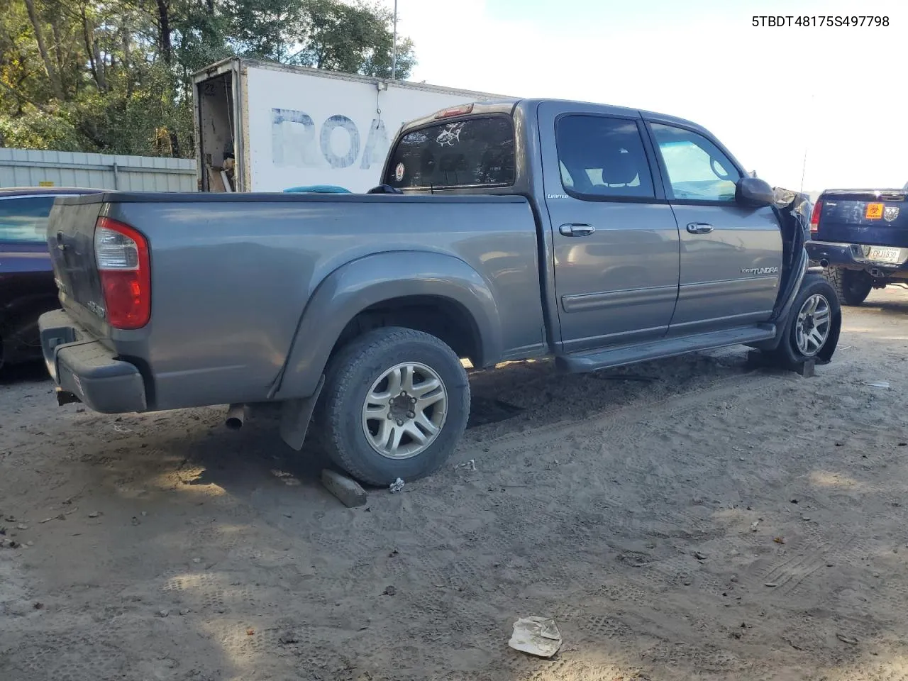 2005 Toyota Tundra Double Cab Limited VIN: 5TBDT48175S497798 Lot: 79327544