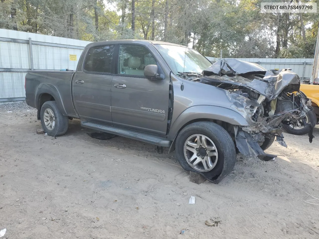 2005 Toyota Tundra Double Cab Limited VIN: 5TBDT48175S497798 Lot: 79327544