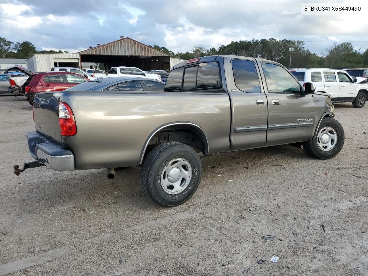 2005 Toyota Tundra Access Cab Sr5 VIN: 5TBRU341X5S449490 Lot: 79408694