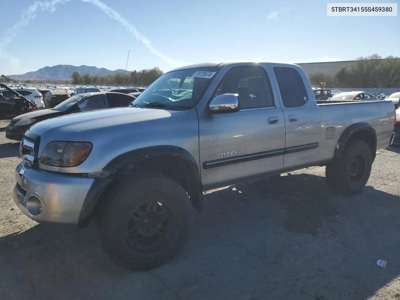 2005 Toyota Tundra Access Cab Sr5 VIN: 5TBRT34155S459380 Lot: 79729574