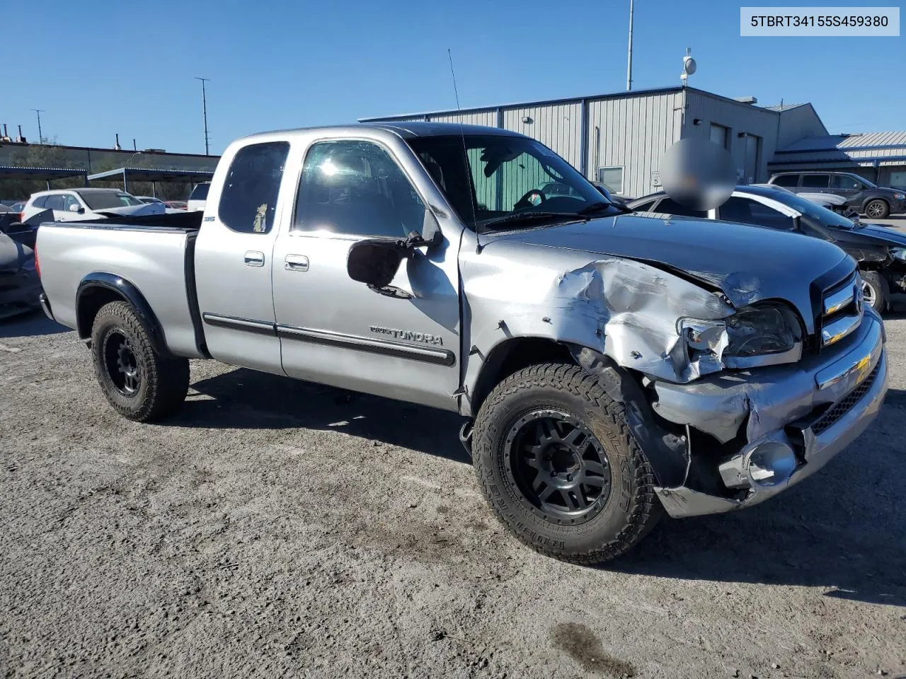 2005 Toyota Tundra Access Cab Sr5 VIN: 5TBRT34155S459380 Lot: 79729574