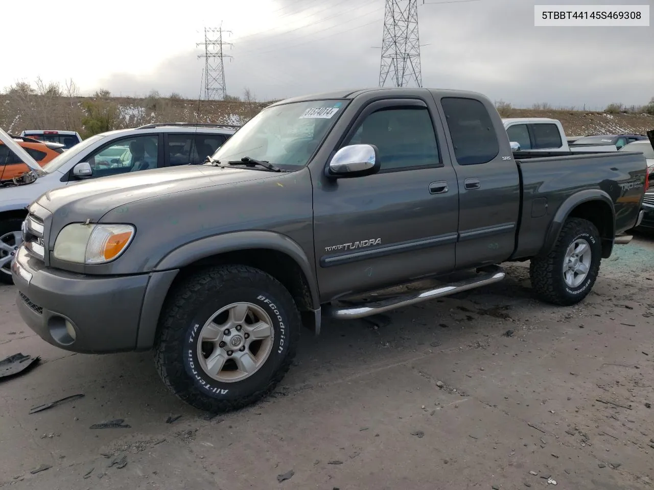 2005 Toyota Tundra Access Cab Sr5 VIN: 5TBBT44145S469308 Lot: 81574014